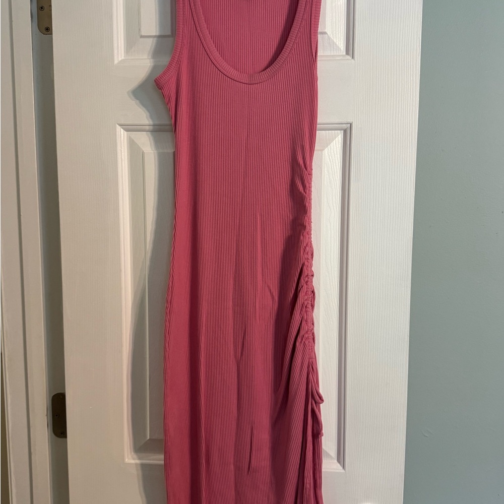J. Crew Pink Maxi Dress